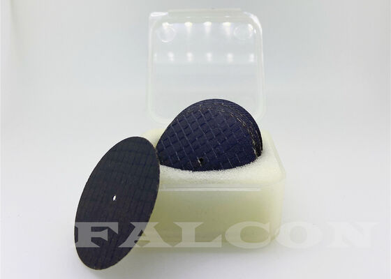 quality  Black Reinforced Dental Diamond Discs 0.7mm Cut off Grinding Wheel factory