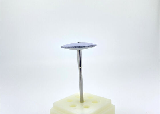 quality  Dental silver Diamond Grinding Stones Knife Edge Silicone Rubber Polishing Wheels factory