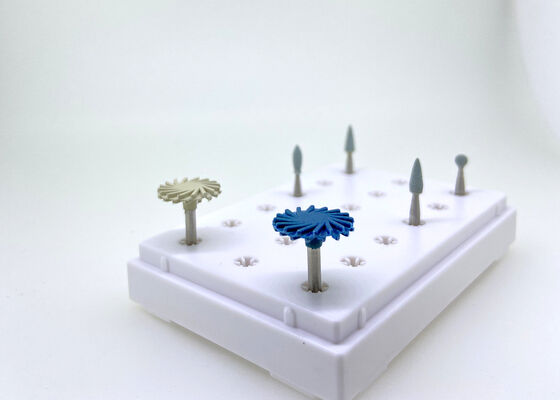 quality  Abrasive Dental Polishing Kit / Diamond Finishing Bur RA Shank 10mm Diameter factory
