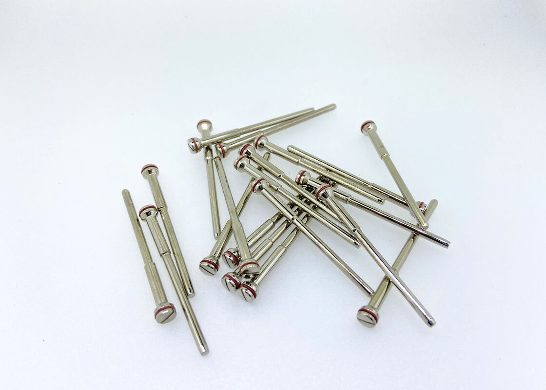 Mandrel Bur Steel Dental Diamond Strips Chrome 5.0mm Head For Micromotor